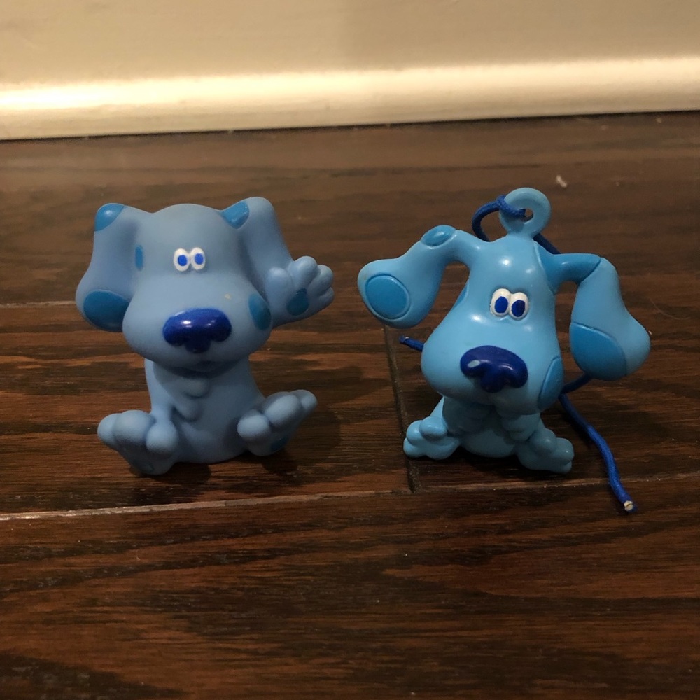 Two Blues Clues Blue Figures